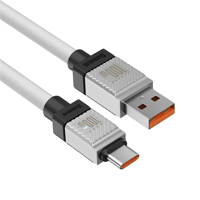 Дата кабель Baseus CoolPlay Series USB to Type-C 100W (1m) (CAKW00060)