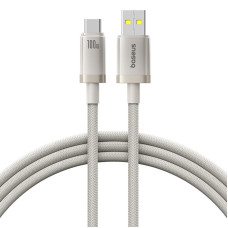 Дата кабель Baseus Titanium Alloy Fast Charging USB to Type-C 100W (1m) (P10378102)
