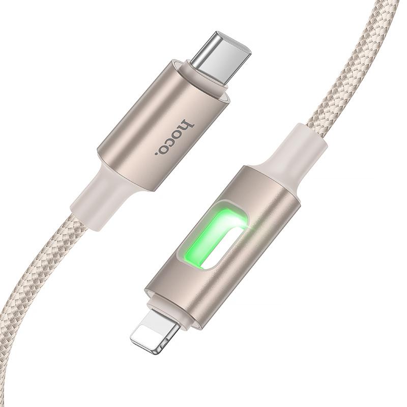 Дата кабель Hoco U144 New Type-C to Lightning 27W (1.2m)