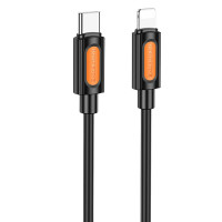 Дата кабель Borofone BX114 Structure Type-C to Lightning 27W (1m)