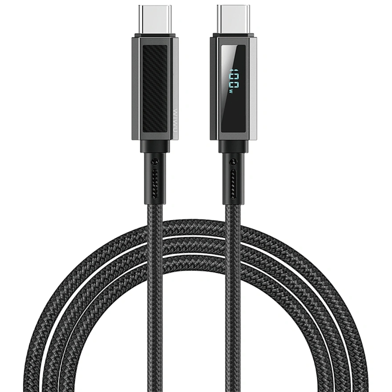 Дата кабель WIWU C079 Warriors Type-C to Type-C 100W (1.2m)