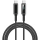 Дата кабель WIWU C079 Warriors Type-C to Type-C 100W (1.2m)