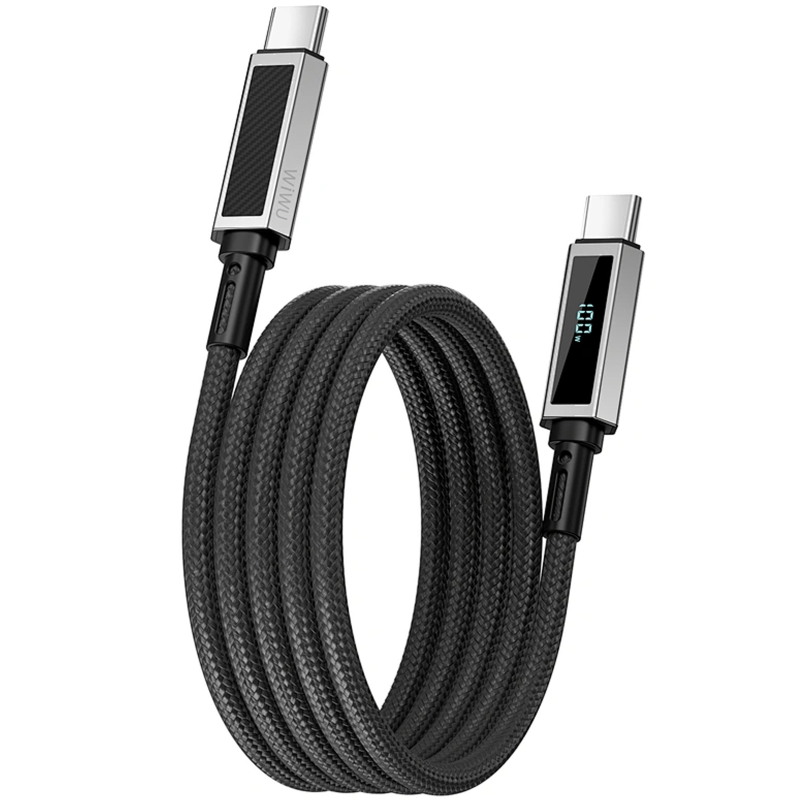 Дата кабель WIWU C079 Warriors Type-C to Type-C 100W (1.2m)