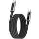 Дата кабель WIWU C079 Warriors Type-C to Type-C 100W (1.2m)