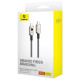 Дата кабель Baseus Unbreakable Series Fast Charging Type-C to Type-C 100W 1m (P10355800111-0)