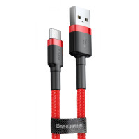 Кабель Baseus Cafule Type-C 2A (2m) red