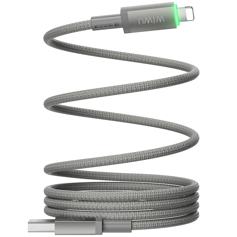 Дата кабель WIWU C081 Maglink USB to Lightning 12W (1m)