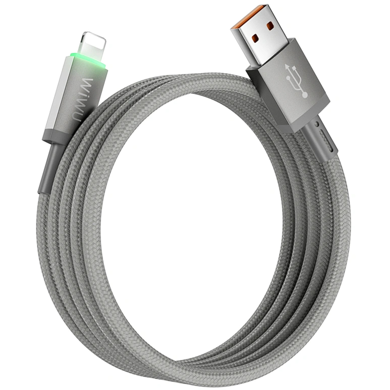 Дата кабель WIWU C081 Maglink USB to Lightning 12W (1m)