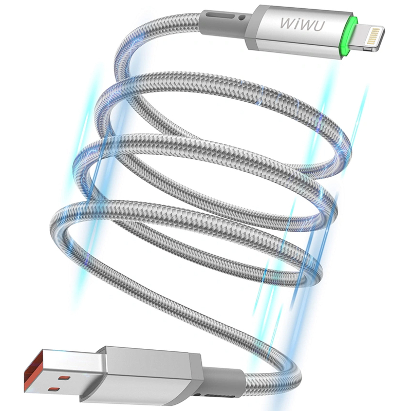 Дата кабель WIWU C081 Maglink USB to Lightning 12W (1m)