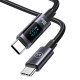 Дата кабель USAMS US-SJ671 Type-C to Type-C 100W Sufeng Series (1.2m)