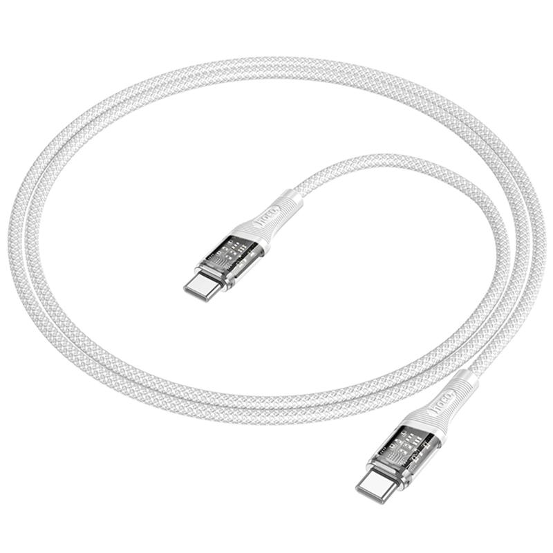Дата кабель Hoco U111 Discovery Edition Type-C to Type-C 60W (1.2m)