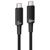 Дата кабель Hoco U153 Extreme Type-C to Type-C 100W (1.2m)