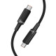 Дата кабель Hoco U153 Extreme Type-C to Type-C 100W (1.2m)