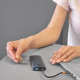 USB-Хаб Baseus Metal Gleam Series 6-in-1 Type-C. gray
