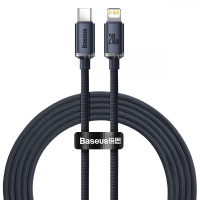 Кабель Baseus Crystal Shine Series Type-C to Lightning 20W (2m) blue