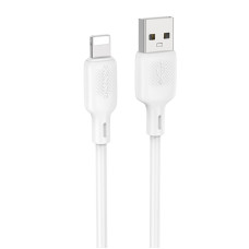 Дата кабель Borofone BX113 Lenny USB to Lightning 2.4A (1m)