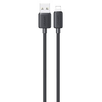 Дата кабель USAMS US-SJ689 Striped KY Ser. USB to Lightning 2.4A (1m)