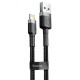 Уценка Дата кабель Baseus Cafule Lightning Cable 2.4A (1m) (CALKLF-B)
