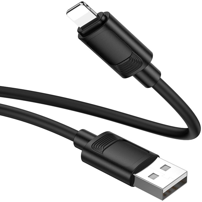 Дата кабель Hoco X122 Benefit USB to Lightning 2.4A (1m)