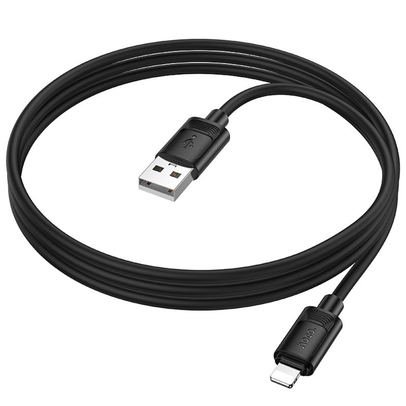 Дата кабель Hoco X122 Benefit USB to Lightning 2.4A (1m)