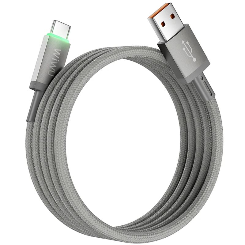 Дата кабель WIWU C082 Maglink USB to Type-C 60W (1m)