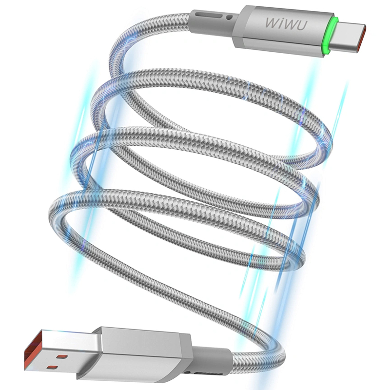 Дата кабель WIWU C082 Maglink USB to Type-C 60W (1m)