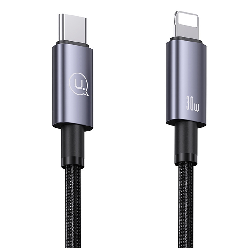 Дата кабель USAMS US-SJ672 Type-C to Lightning 30W Sufeng Series (1.2m)