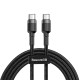 Уценка Дата кабель Baseus Cafule Type-C to Type-C PD2.0 60W (2m) (CATKLF-H)