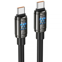 Дата кабель Hoco U143 Joy Type-C to Type-C 240W (1.2m)