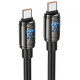Дата кабель Hoco U143 Joy Type-C to Type-C 240W (1.2m)