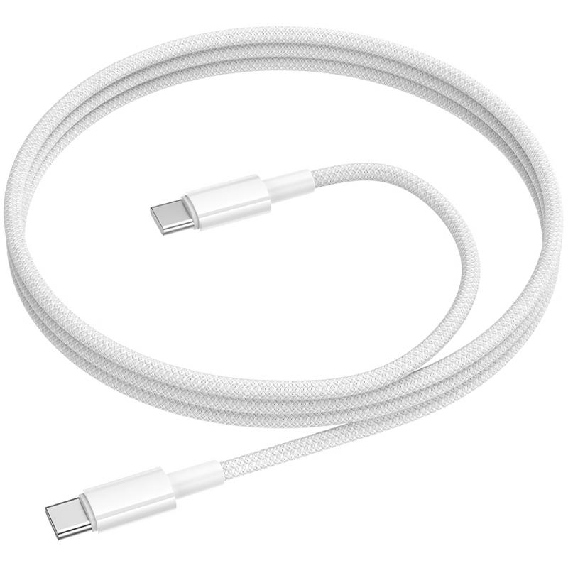 Дата кабель Borofone BX117 Source Type-C to Type-C 60W (1m)