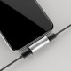 Перехідник AUX Baseus L46 Lightning to Lightning + Lightning black