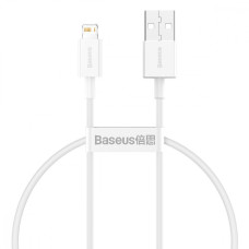 Кабель Baseus Superior Series Fast Charging Lightning 2.4A (0,25m) white