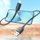 Дата кабель Hoco X96 Hyper USB to Lightning 2.4A (1m)