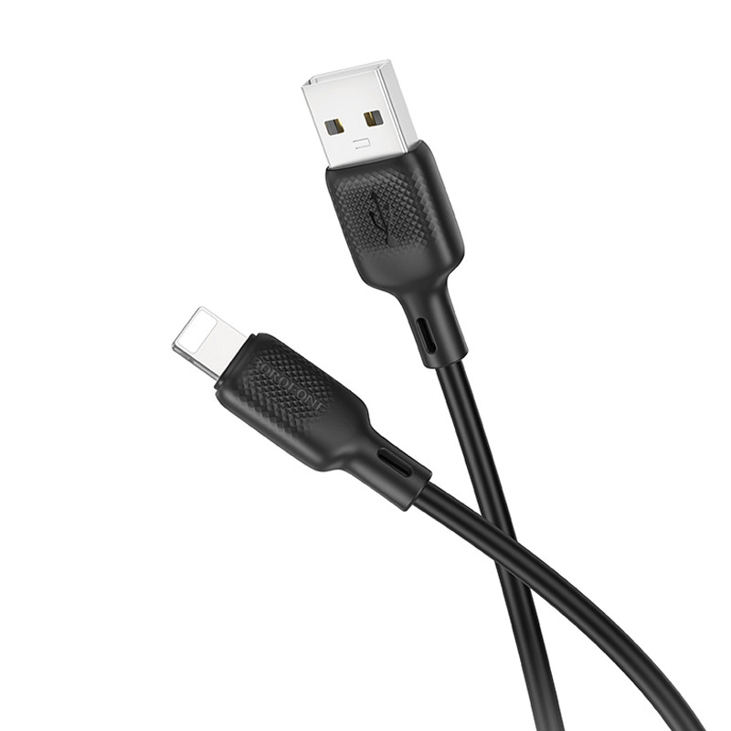 Дата кабель Borofone BX113 Lenny USB to Lightning 2.4A (2m)