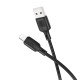 Дата кабель Borofone BX113 Lenny USB to Lightning 2.4A (2m)
