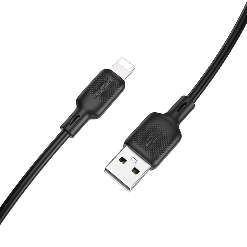 Дата кабель Borofone BX113 Lenny USB to Lightning 2.4A (2m)