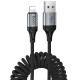 Дата кабель Hoco X121 Nuevo USB to Lightning 2.4A (1.5m)