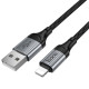 Дата кабель Hoco X121 Nuevo USB to Lightning 2.4A (1.5m)