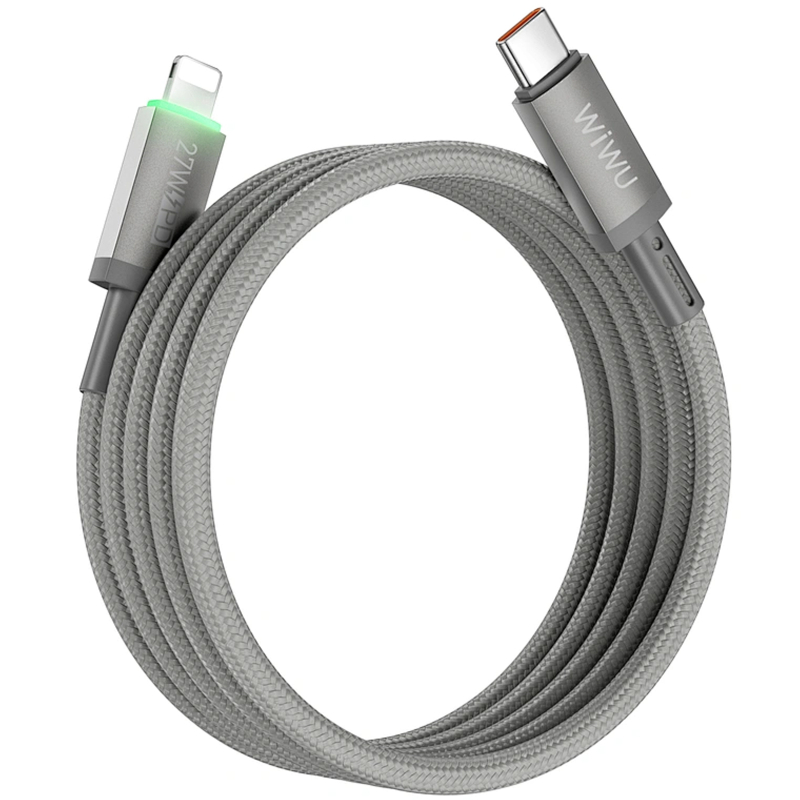 Дата кабель WIWU C083 Maglink Type-C to Lightning 27W (1m)