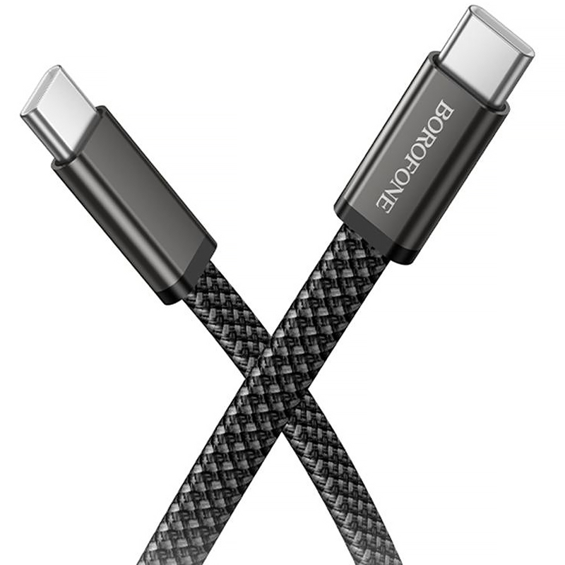 Дата кабель Borofone BX124 Peace Type-C to Type-C 60W (1m)