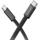 Дата кабель Borofone BX124 Peace Type-C to Type-C 60W (1m)