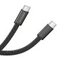 Дата кабель Borofone BX124 Peace Type-C to Type-C 60W (1m)
