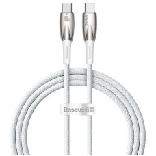 Дата кабель Baseus Glimmer Series Fast Charging Type-C to Type-C 100W 1m (CADH00070)