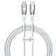 Дата кабель Baseus Glimmer Series Fast Charging Type-C to Type-C 100W 1m (CADH00070)