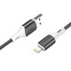 Уценка Дата кабель Borofone BX79 USB to Lightning (1m)