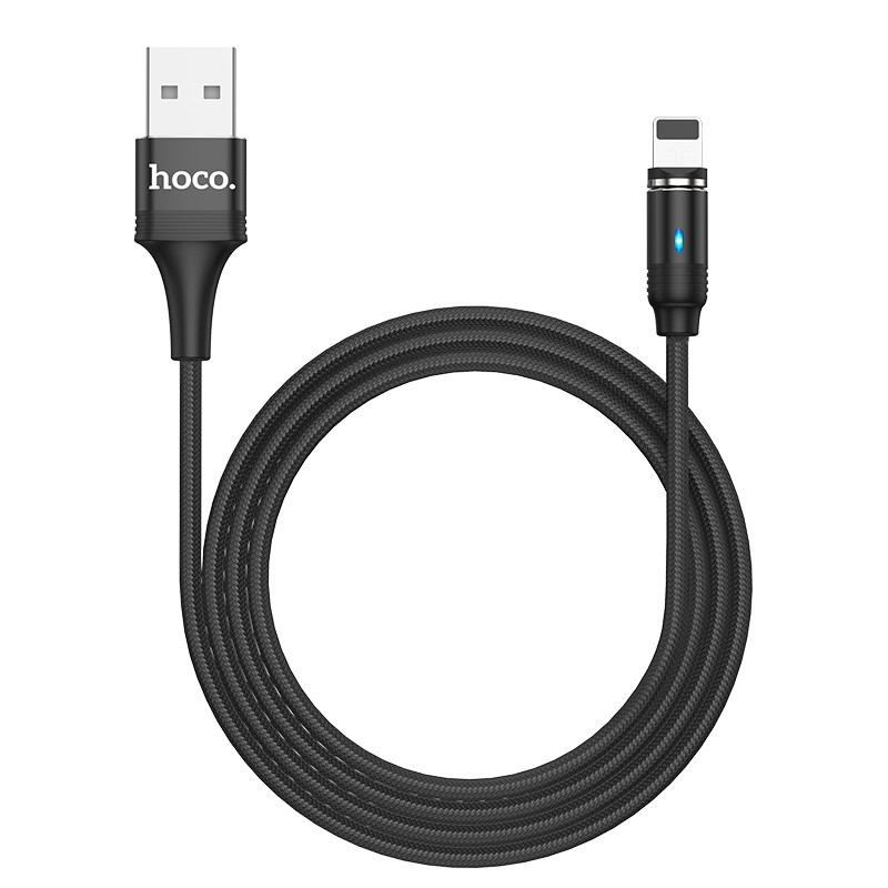 Дата кабель Hoco U76 "Fresh magnetic" Lightning (1.2m)