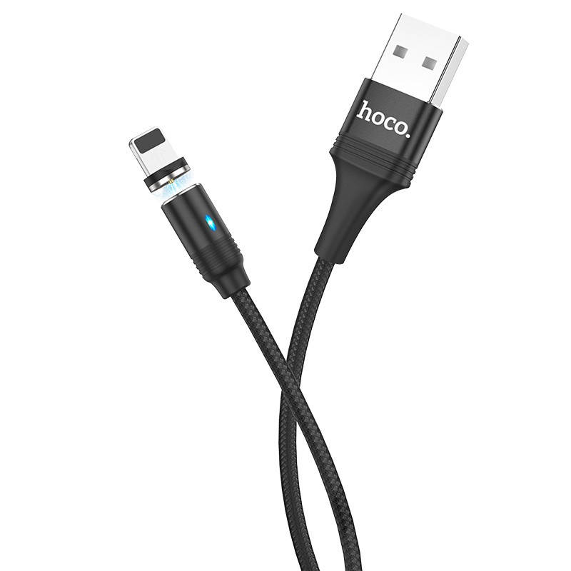 Дата кабель Hoco U76 "Fresh magnetic" Lightning (1.2m)