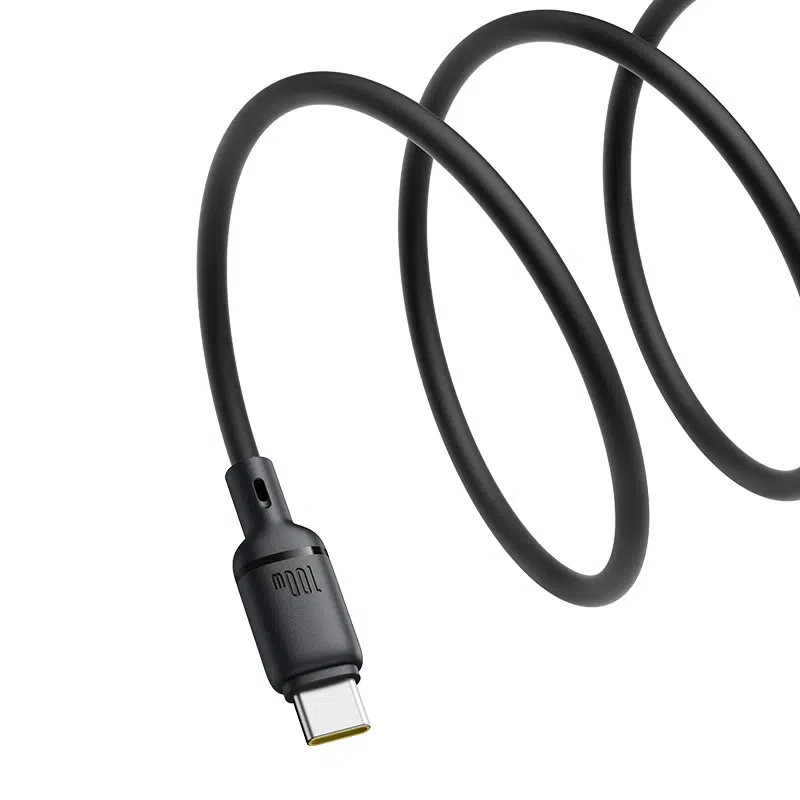Дата кабель Baseus Silky Series OS Fast Charging USB to Type-C 100W (1m) (P10377703)
