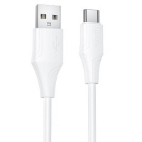 Дата кабель Hoco X124 Bien silicone USB to Type-C 3A (1m)